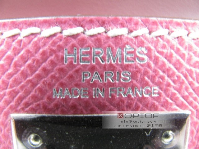 エルメス ケリー スーパーコピー28 ヴォーエプソン ローズティリアン(ローズウッド) her316